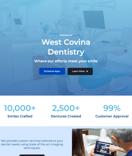 Dentistry Portfolio Website